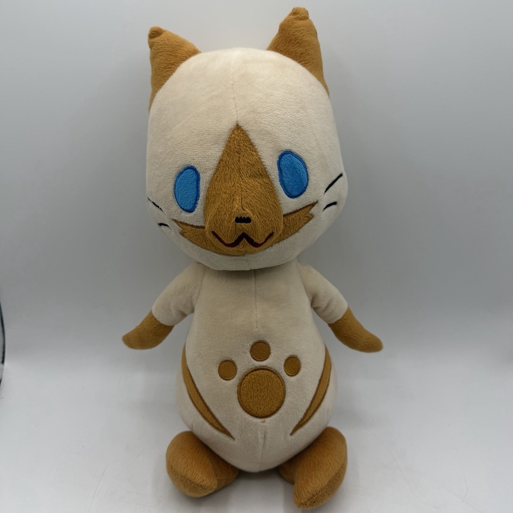 Monster Hunter‎ X Felyne 12" Plush Rare Manga Capcom